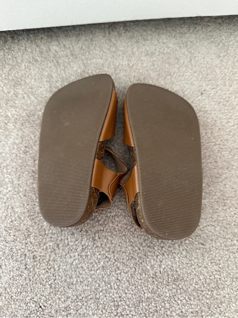 Old Navy Toddler Tan Double-Buckle Strappy Sandals
